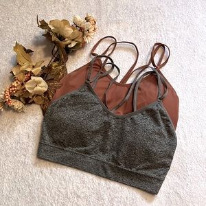 Set/2 Danskin No-Wire Bras, Size L